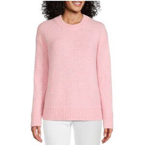 Vince Alpaca Blend Crewneck Sweater Light Pink L